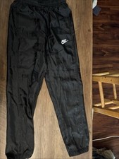 Vintage Nike Windbreaker Track Pants Women  s Large Black