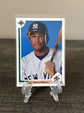 1991 Upper Deck Bernie Williams #11 Star Rookie New York Yankees