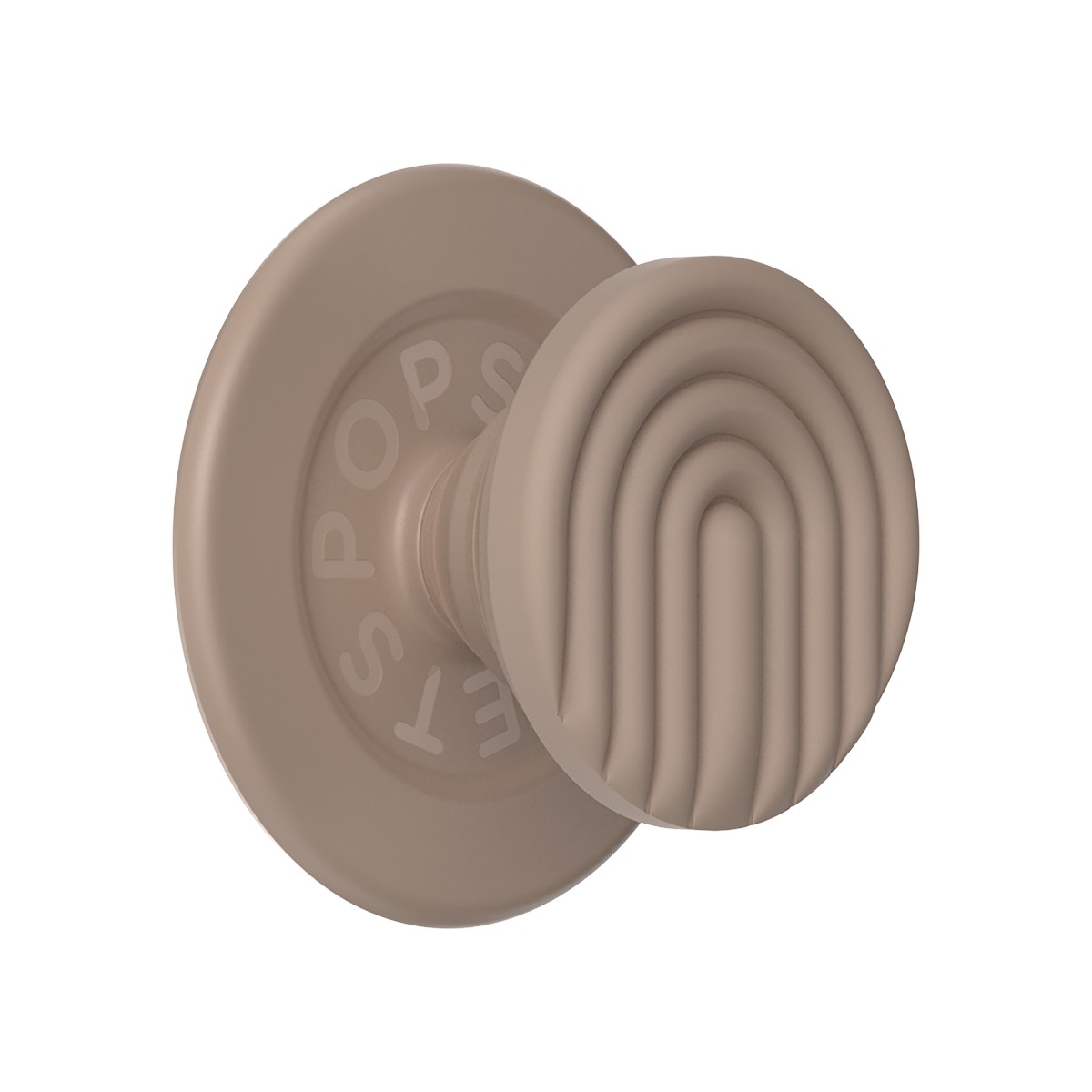 PopSockets PopOut Collection Courbes support de telephone beige au design épuré