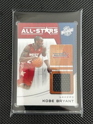 Kobe Bryant 2011 Panini Season All Stars Game Worn  Patch Relic NBA Trading Card