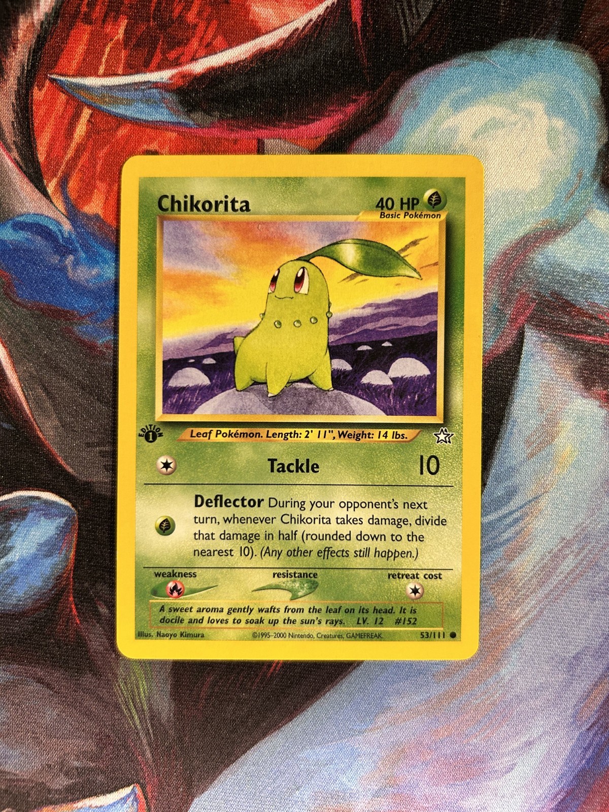 Chikorita 53/111 Neo Genesis Regular 1st edition-NM