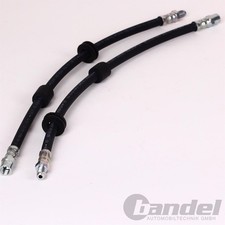 2x BREMSSCHLAUCH BREMSSCHLÄUCHE VORNE passend für BMW 5er E34 7er E32 8er E31
