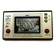NINTENDO GAME AND & WATCH Popeye Wide Screen 1981 tested very good free shipping
