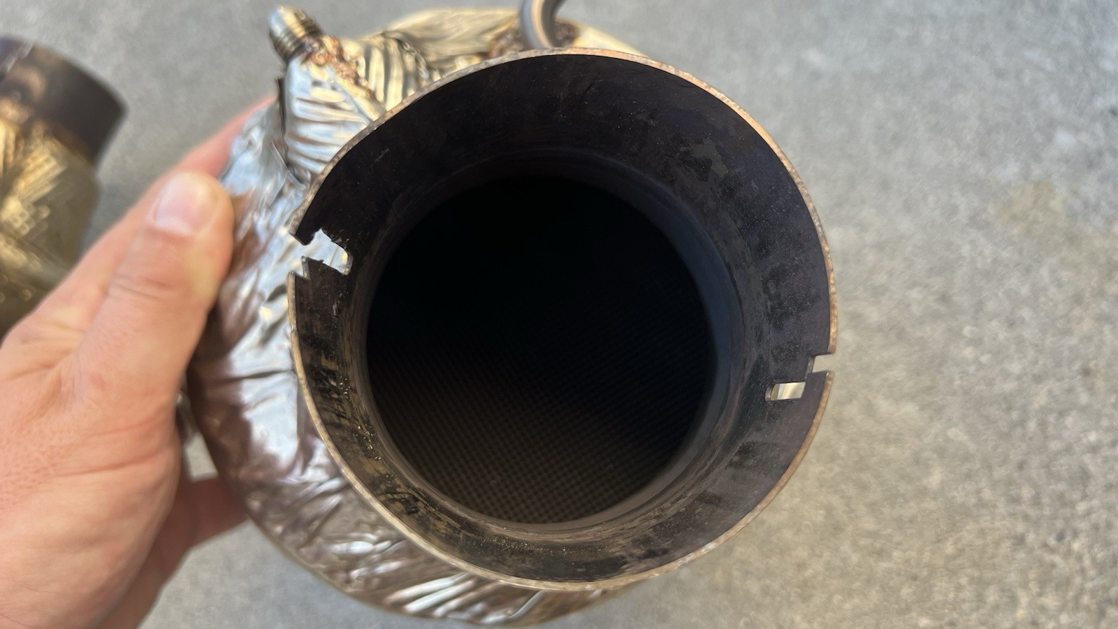 FERRARI SF90 FACTORY EXHAUST MUFFLER OEM PART #867549 #867548