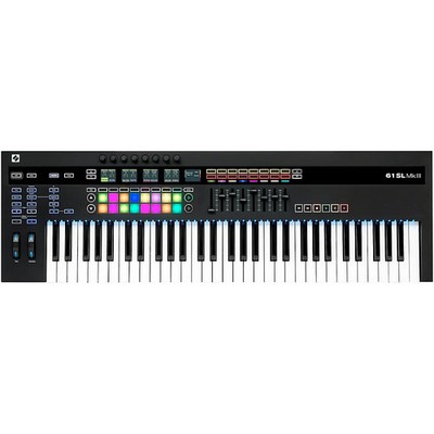 Novation 61SL MKIII MIDI Keyboard Controller 61Key 8Track Sequencer USB MIDI