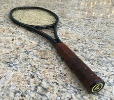 Pro Kennex Composite Ace Tennis Racket with Cover, 4  in Leather Grip, Vintage