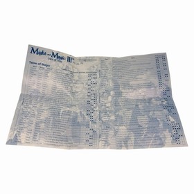 Might and Magic III 3 Isles of Terra (TurboGrafx CD, 1993) Complete Manual Map