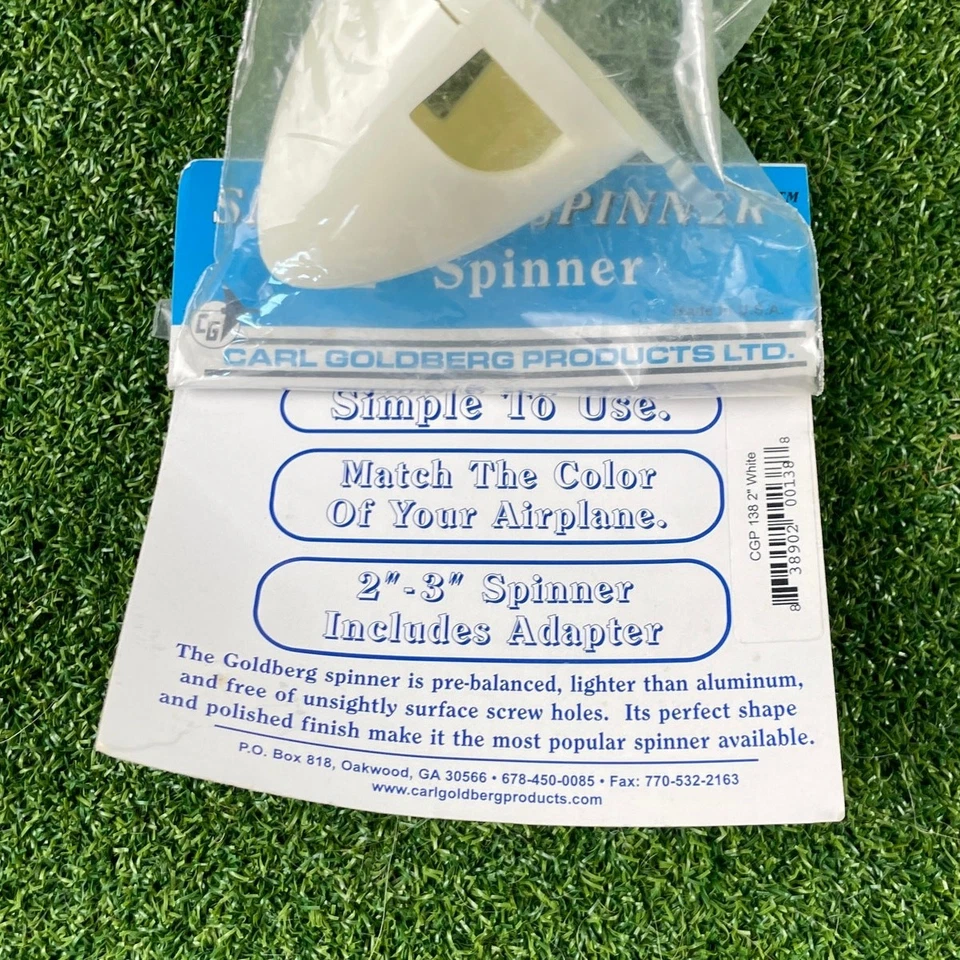 Carl Goldberg Snap-On 2" Spinner NOS Vintage RC Airplane Part - Image 2 of 3