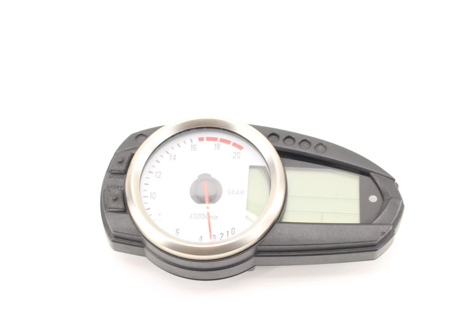 Kawasaki Ninja ZX6R ZX600P 2007 OEM velocímetro medidores panel de visualización 30 k Foto 2 de 4