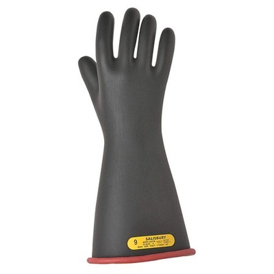 SALISBURY E114RB/7 Elect Insulating Gloves,Type I,7,PR1 4FPF1