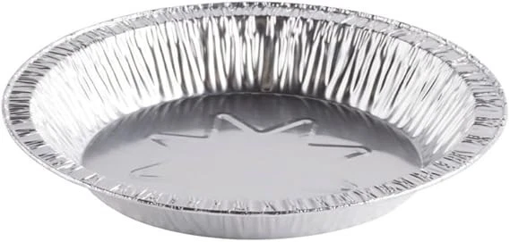 Aluminum Foil Pie Pan 8 inch (7 Inner Diameter) Disposable Plates-Made in USA