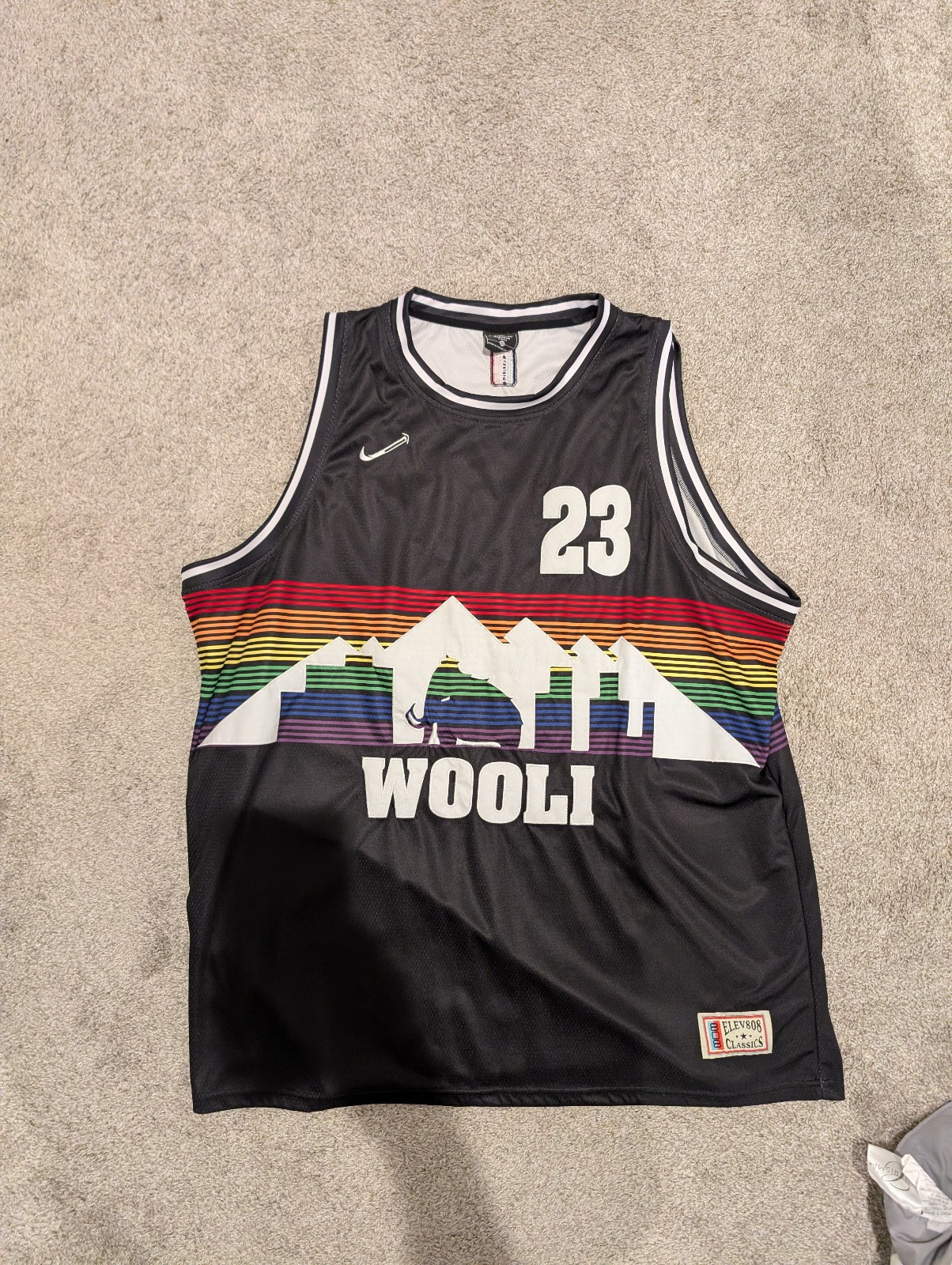 Nuggets Elev808 Basketball Jersey