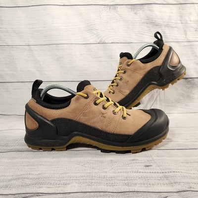 ECCO Herren Mens EU 43 US 9-9.5 Biom Terrain Gore-Tex Tan Yak Leather Hiking