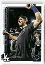 2025 Topps #353 Austin Barnes Super Short Print Dodgers SSP