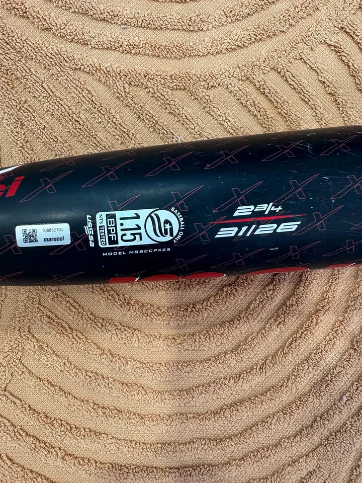 Bate compuesto Marucci CATX2 2025 certificado por la USSA (-5) 26 OZ 31"... Foto 3 de 4