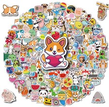 Water Bottle Stickers 200PCS - Waterproof Vinyl Stickers for Kids Classroom