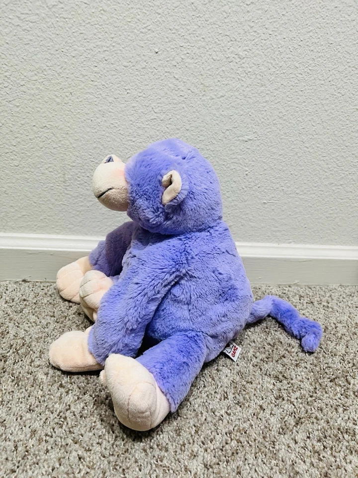 a Ganz Webkinz Jr. Purple Monkey plush toy.  Excellent Conditions. - Image 3 of 4