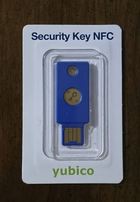 Yubico FIDO Security Key NFC and USB - Two Factor Authentication, Fits USB-A