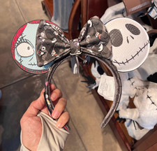 Loungefly Disney-Parks Nightmare Before Christmas Sally Jack Ears Headband