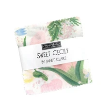 Moda - Sweet Cecily Mini Charm Pack by Janet Clare 42 pcs