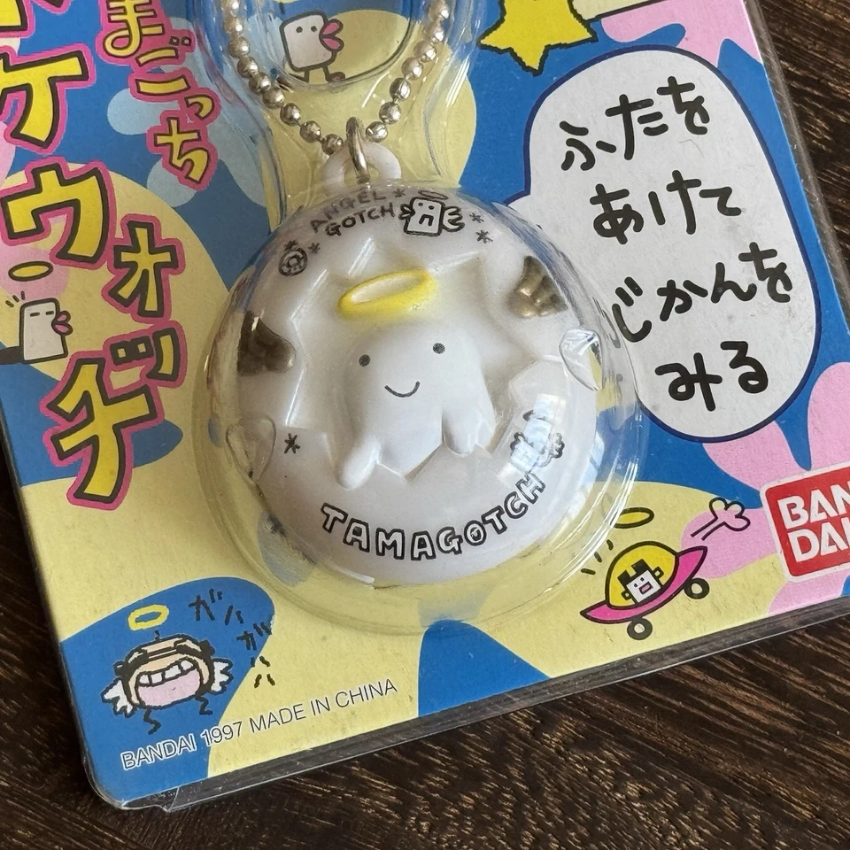 Reloj Bolsillo Bandai 1997 Tenshitchi Tamagotchi Angel Tama Nuevo JPN | VENDEDOR DE EE. UU. 1 Foto 4 de 4