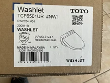 Toto Washlet Bidet Seat