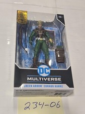 DC Multiverse Green Arrow Connor Hawke Figure McFarlane Toy Green New Gold Label