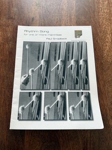 Rhythm Song by Paul Smadbeck Marimba Sheet Music Keyboard Percussion Publication