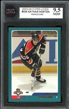 2003-04 O-PEE-CHEE #335 Nathan Horton Rookie Card KSA 9.5 NGM