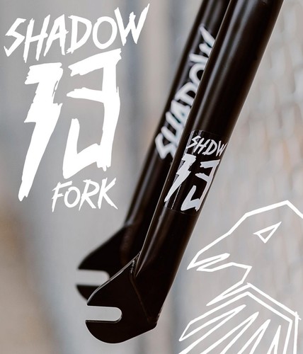 SHADOW CONSPIRACY THIRTEEN BMX FORKS 13mm OFFSET 100% HEAT TREATED CHROME NEW - Picture 7 of 11