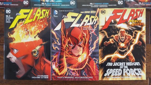 Lot 11 The Flash Rebirth TPB Books by Joshua Williamson DC Comics - Imagen 8 de 8