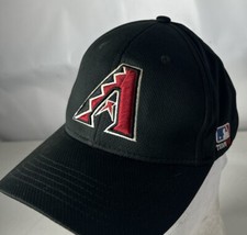 Arizona Diamondbacks Hat Cap Youth Black Adjustable MLB Big Snake Tongue Logo