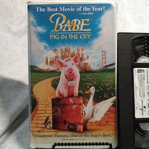 Babe: Pig in the City (VHS, 1999, Clamshell Release) - Bild 1 von 3