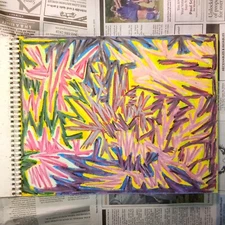 Drawing 11X14" Oil Pastel on Paper