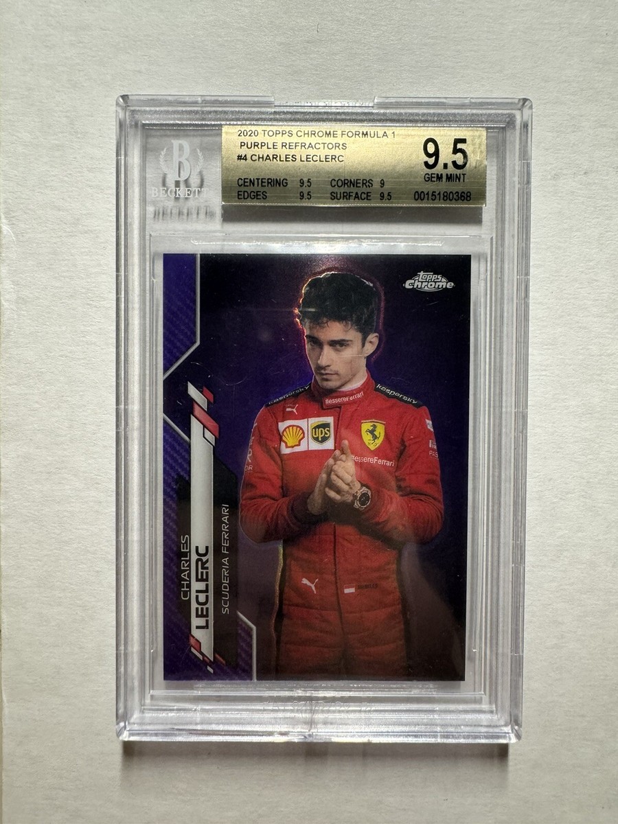 2020 topps Chrome f1 Charles leclerc 【公式通販】