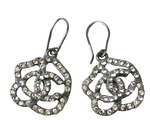 CHANEL Brass Fashion Earrings