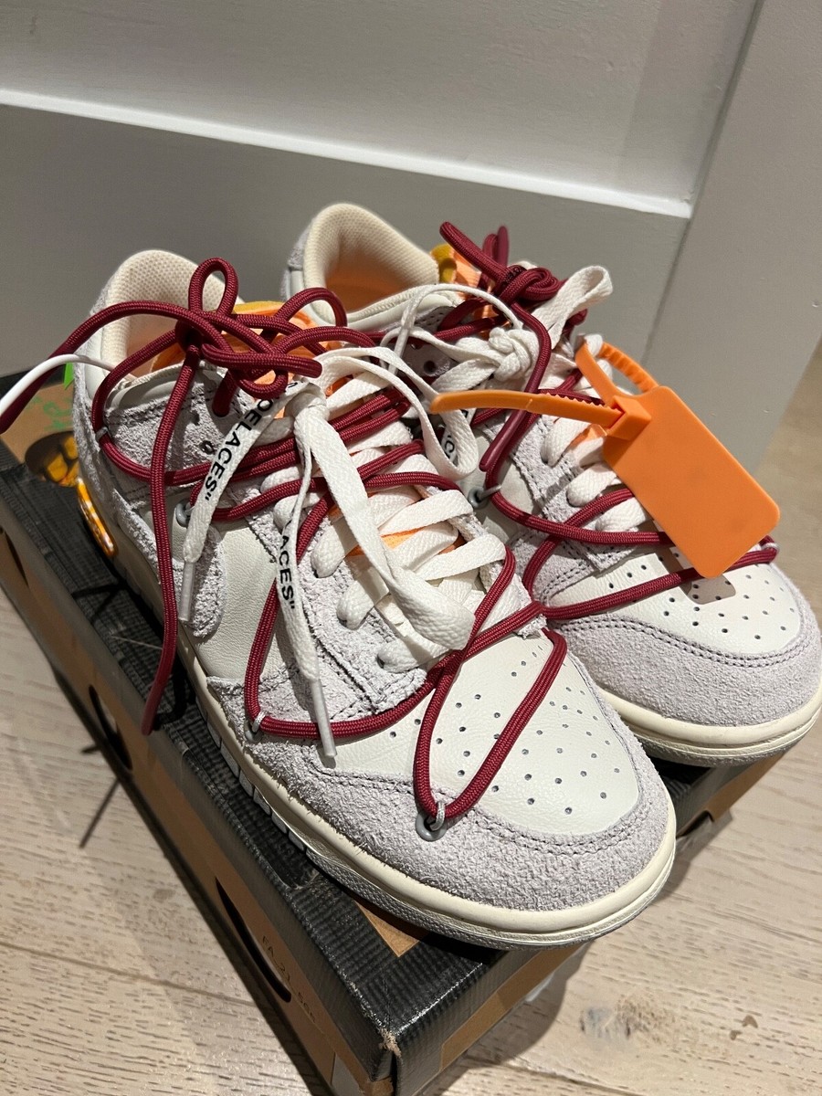 Nike Dunk Low x Off-White Lot 35 of 50 2021 Sneakers Size 6.5