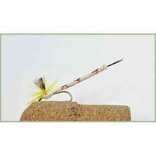 Mayfly Parachute Trout Flies, 6 x Mixed 10/12 Fishing flies, Early Season fly