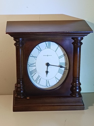 Howard Miller Mitchell 630-144 Mantel Quartz Clock With Dual Chime Cherry Wood - Picture 24 of 24