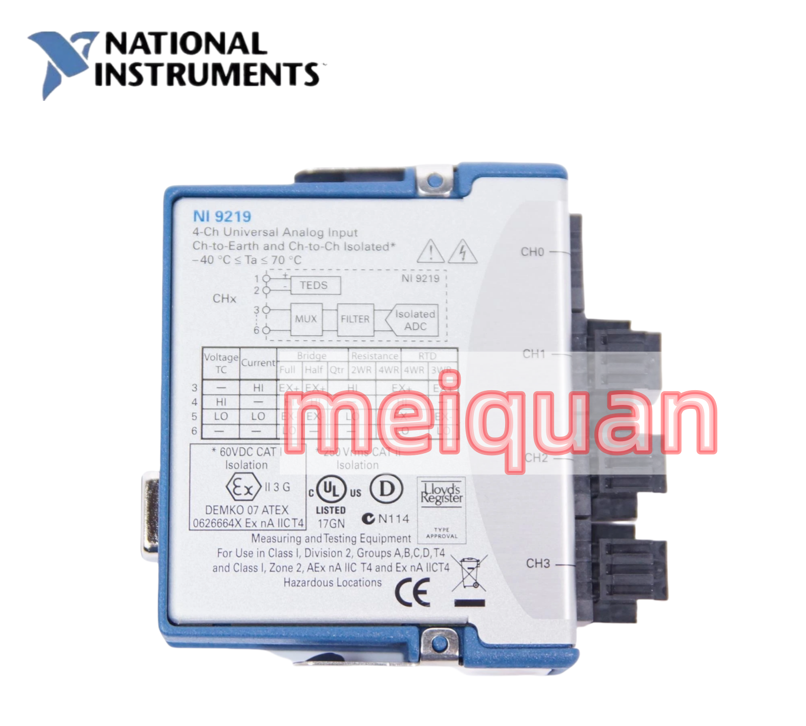 Ni 9219 Module 1PCS NEW National Instruments NI 9219 779781-01 free shipping~ | eBay