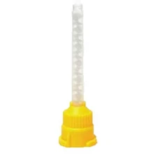 Dental Impression Mixing Tips for Light Body - 50 pcs, Yellow - 4.2 mm 1:1 Ratio