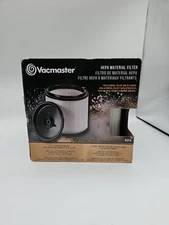 Vacmaster HEPA Material Fine Dust Cartridge Filter  Retainer, VCFH