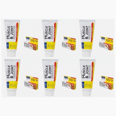 6 Pack! Family Care Muscle & Joint Vanishing Scent Gel Original Strength - 2oz