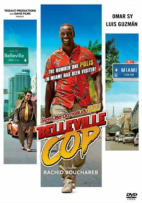 Belleville Cop (2018 Le flic de Belleville) DVD R0 PAL Omar Sy, French, Eng Subs