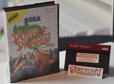 DOUBLE DRAGON SEGA Master OVP ; mit Hülle  Sammlung  1-2 Player RAR