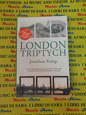 Book libro LONDON TRIPTYCH Jonathan Kemp MYRIAD EDITIONS lingua INGLESE (L32)