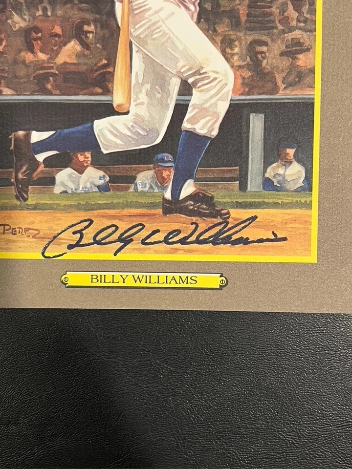Billy Williams Hand Signed Baseball Perez-Steele Great Moments LE /5000 - Image 2 of 3