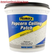 Homax Premixed Popcorn Ceiling Patch, Ready-To-Use, 1 QT (32 oz)