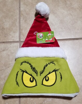 Seuss' How The Grinch Stole Christmas Santa Hat
