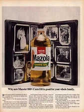 1966 Mazola Corn Oil Print Ad Good For Your Whole Family Photo Album